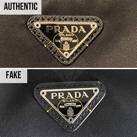 how to tell if a prada is real|how to spot a prada bag.